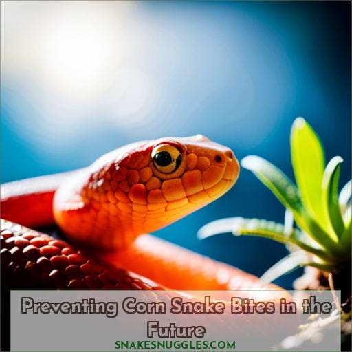 Preventing Corn Snake Bites in the Future