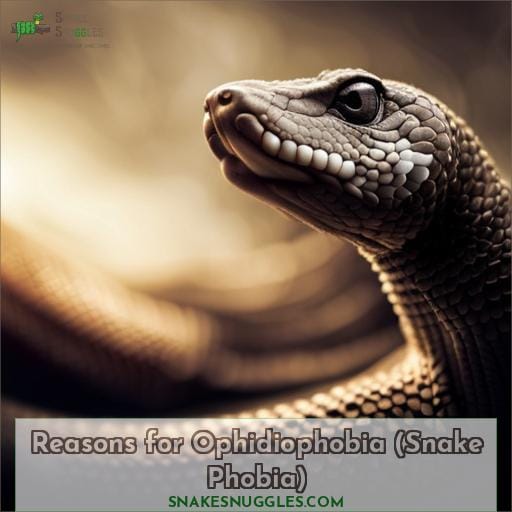 Reasons for Ophidiophobia (Snake Phobia)