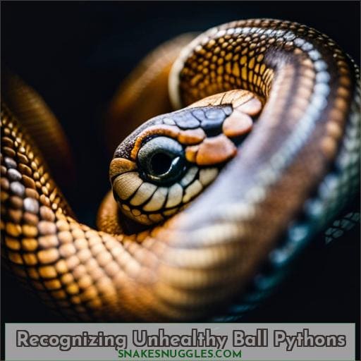 Recognizing Unhealthy Ball Pythons