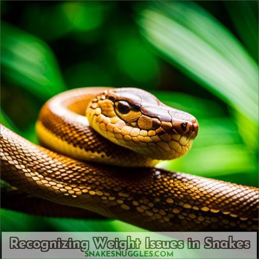 Recognizing Weight Issues in Snakes