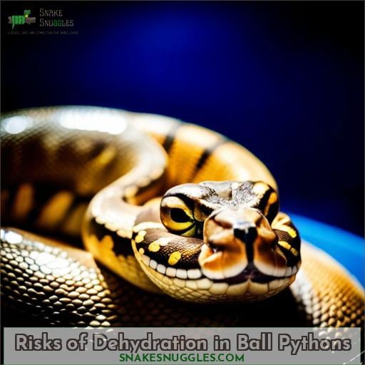 Risks of Dehydration in Ball Pythons