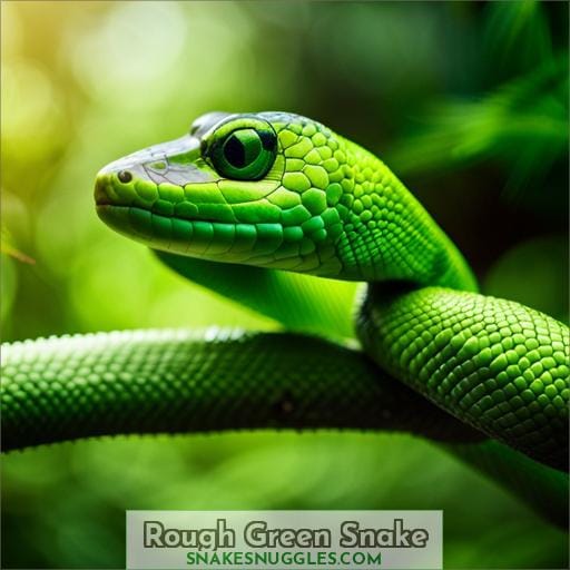 Rough Green Snake