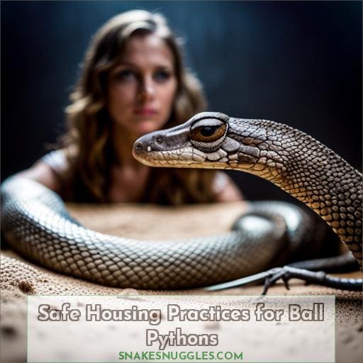 Safe Housing Practices for Ball Pythons