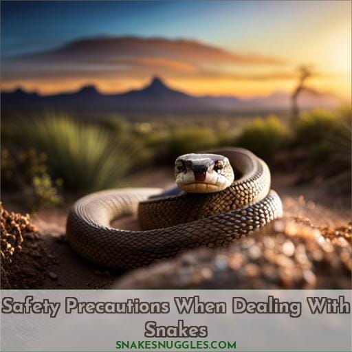 Safety Precautions When Dealing With Snakes