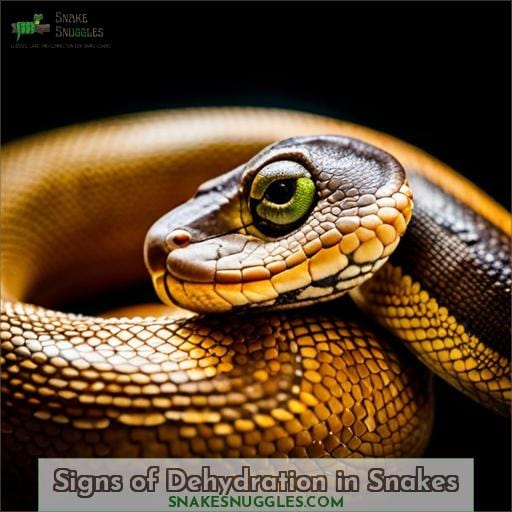 Signs of Dehydration in Snakes
