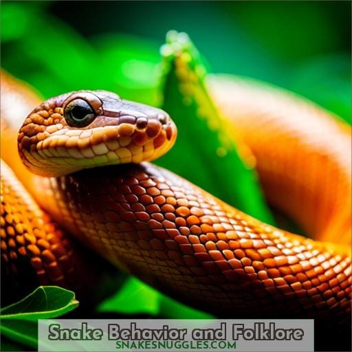 Snake Behavior and Folklore