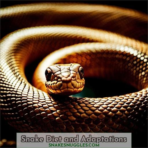Snake Diet and Adaptations