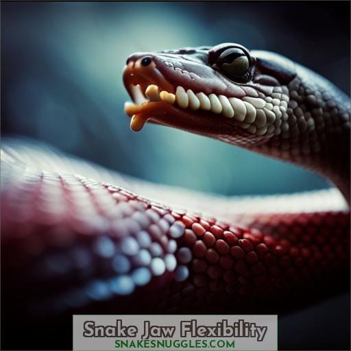 Snake Jaw Flexibility