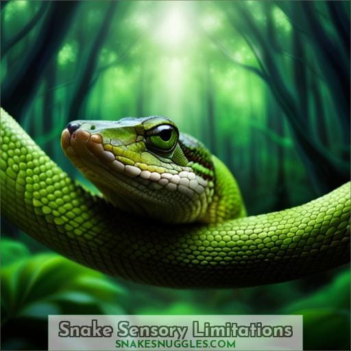 Snake Sensory Limitations