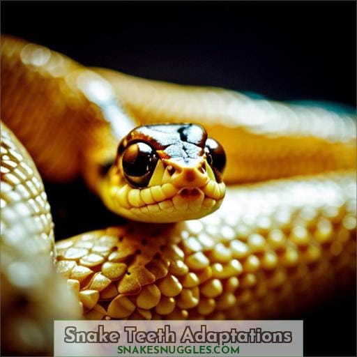 Snake Teeth Adaptations