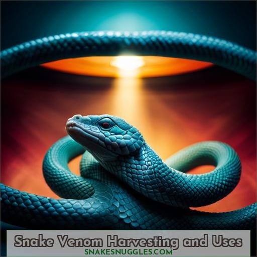 Snake Venom Harvesting and Uses