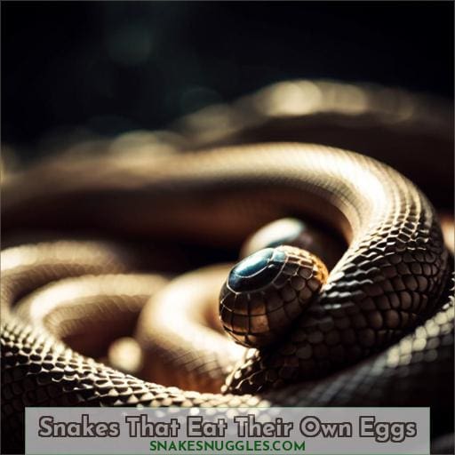 Snakes That Eat Their Own Eggs