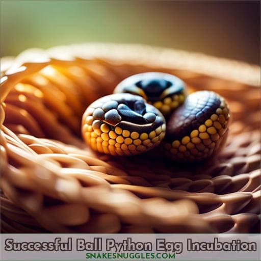 Successful Ball Python Egg Incubation