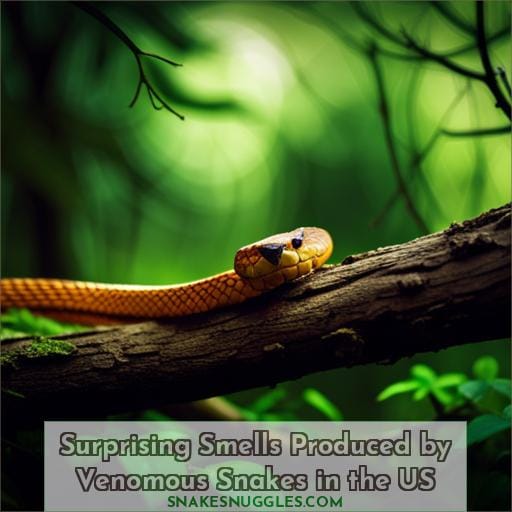 Surprising Smells Produced by Venomous Snakes in the US