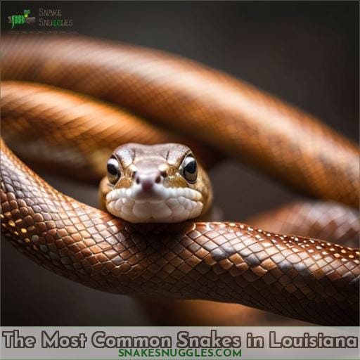 The Most Common Snakes in Louisiana