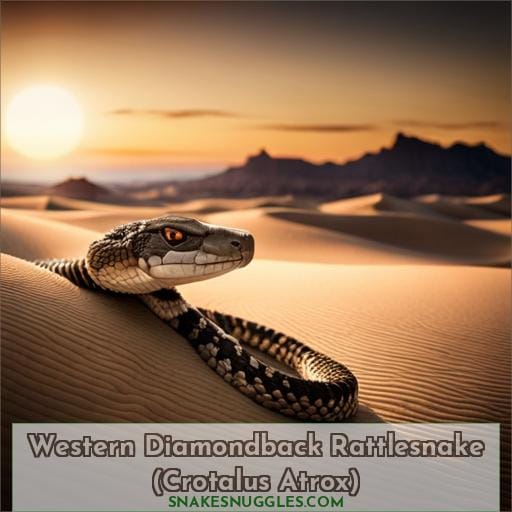 Western Diamondback Rattlesnake (Crotalus Atrox)