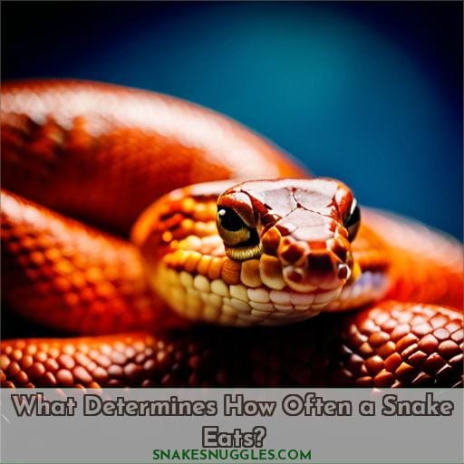 What Determines How Often a Snake Eats