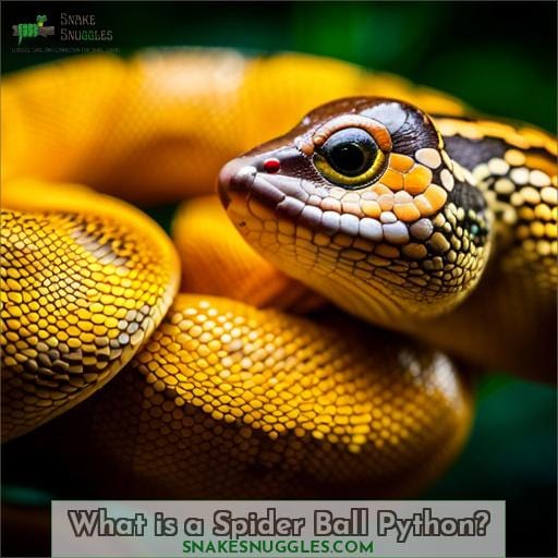 What is a Spider Ball Python