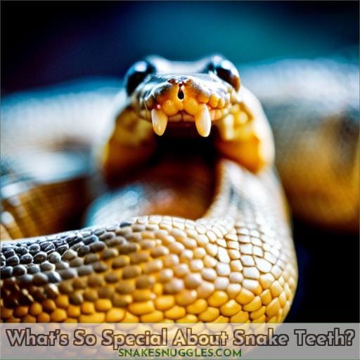 What’s So Special About Snake Teeth