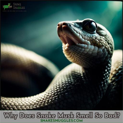 Why Does Snake Musk Smell So Bad