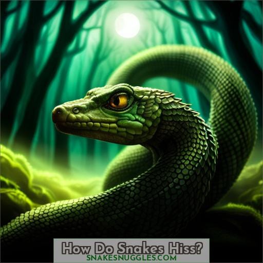 How Do Snakes Hiss