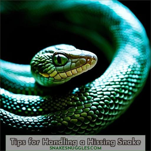 Tips for Handling a Hissing Snake