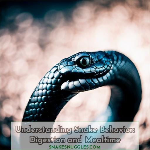 Understanding Snake Behavior: Digestion and Mealtime