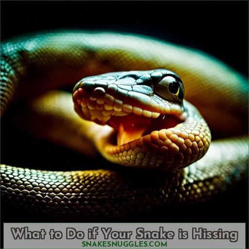 What to Do if Your Snake is Hissing