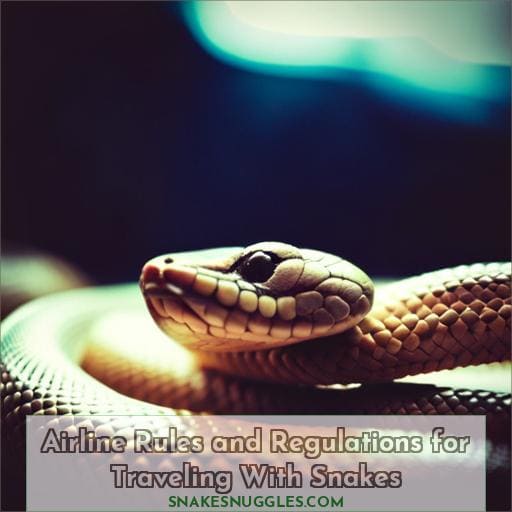 Airline Rules and Regulations for Traveling With Snakes