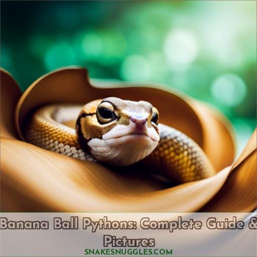 banana ball pythons a complete guide with pictures and facts