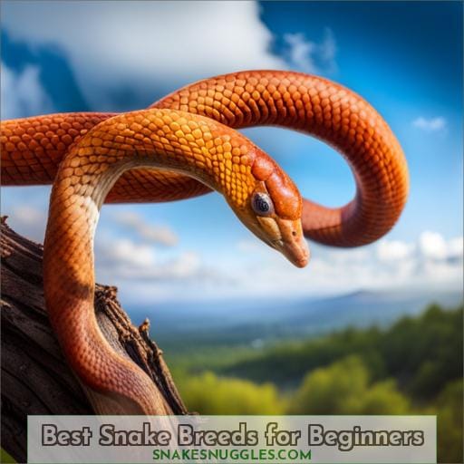Best Snake Breeds for Beginners