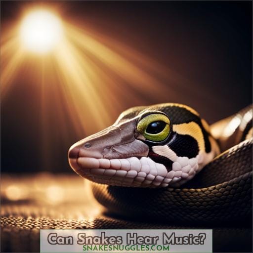 Can Snakes Hear Music
