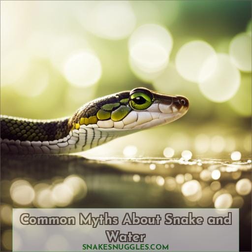 Common Myths About Snake and Water