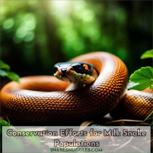 Conservation Efforts for Milk Snake Populations