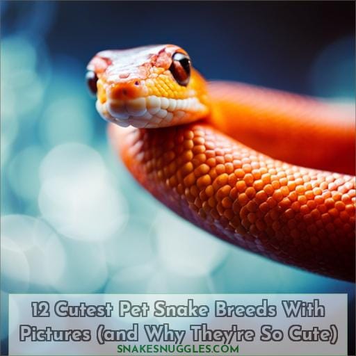 cutest pet snake breeds with pictures