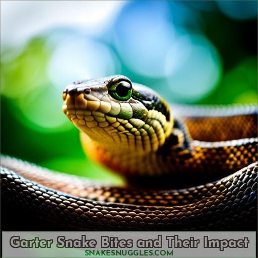 Garter Snake Bites and Their Impact