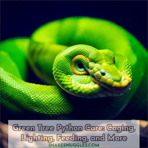 green tree python care sheet