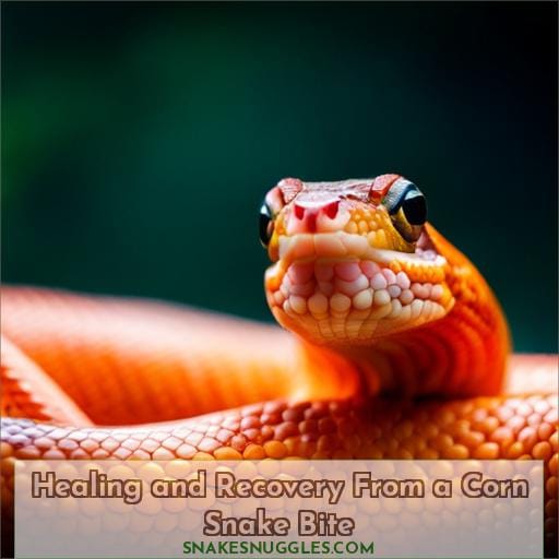 Healing and Recovery From a Corn Snake Bite
