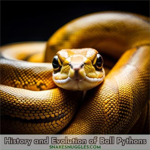 History and Evolution of Ball Pythons