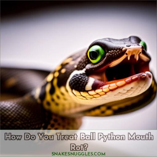 How Do You Treat Ball Python Mouth Rot