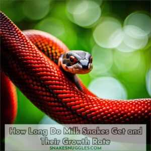 how long do milk snakes get and how long it takes to grow