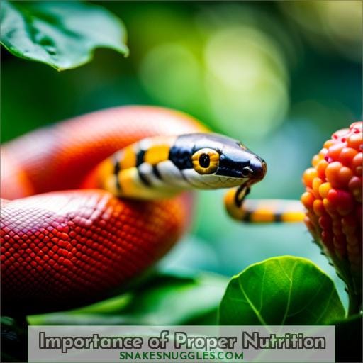 Importance of Proper Nutrition