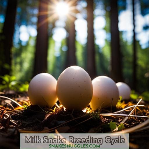 Milk Snake Breeding Cycle