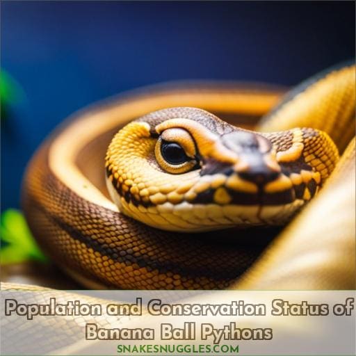 Population and Conservation Status of Banana Ball Pythons