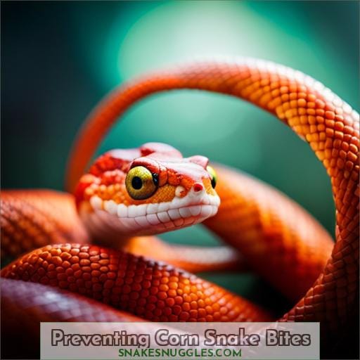 Preventing Corn Snake Bites