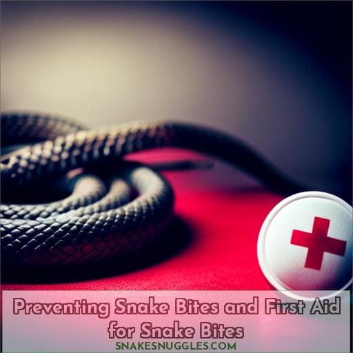 Preventing Snake Bites and First Aid for Snake Bites