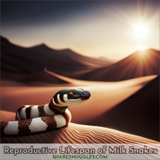 Reproductive Lifespan of Milk Snakes