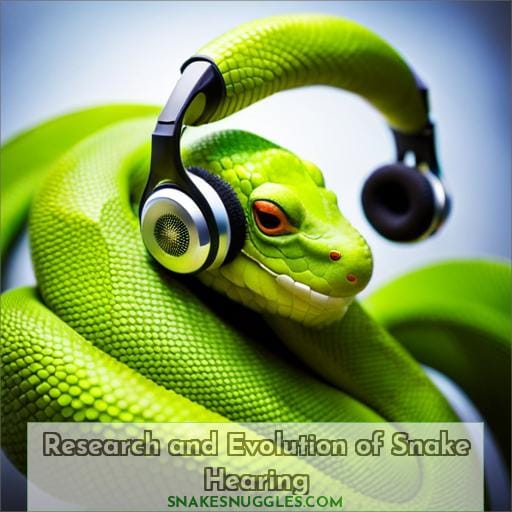 Research and Evolution of Snake Hearing