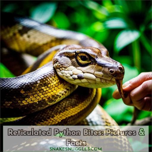 reticulated python bites a guide with pictures and facts