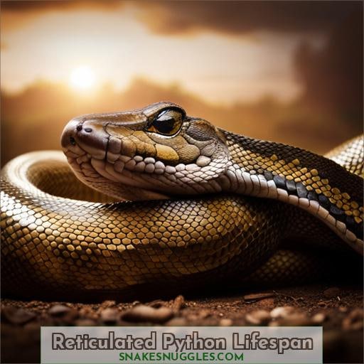 Reticulated Python Lifespan